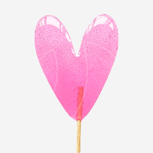 Леденец из изомальта "Сердечко вытянутое" 15 г ЛД1 