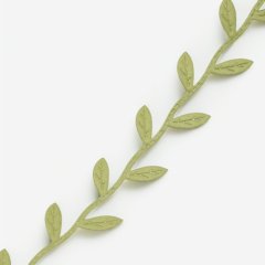 Лента для декора и упаковки фигурная "Листья" 2,5 см 9 м 9135740