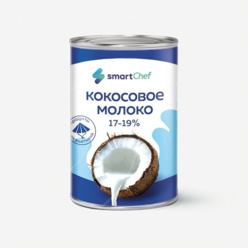 Кокосовое молоко Smart Chef 17-19% 400 мл , 269 ₽ Кокосовое молоко Smart Chef 17-19% 400 мл