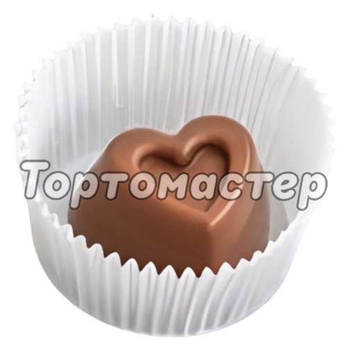 Форма пластиковая для шоколада "Сердечки" 21 шт 7129784