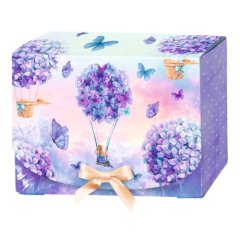 Коробка для сладостей "Гортензия" 16,5х11,5х5 см КУ-661