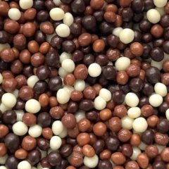 Шоколадные мини-шарики хрустящие CALLEBAUT MINI CHOCOLATE CRISPEARLS 425 г CHX-CC-MCRISE0-999