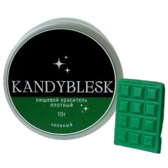 Блеск-краситель пищевой KANDYBLESK "Зелёный" 10 г 