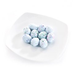 Драже с марципаном "Перепелиные яйца" Голубые 50 г 