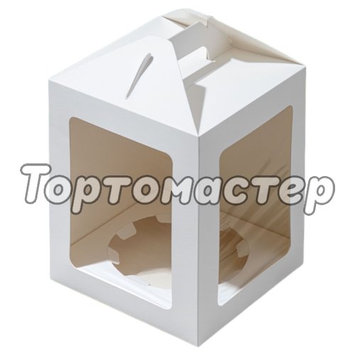 Коробка для кулича с ложементом ForGenika JUMPL 18х18х22 см ForG JUMPL L