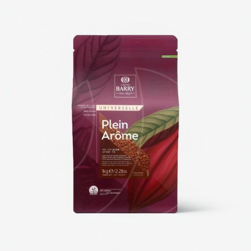 Какао-порошок CACAO BARRY Plein Arоme Алкализованный 22-24% 1 кг 