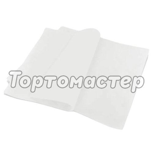 Бумага парафинированная для бенто-торта Белая 18х18 см 25 шт 7311251    
