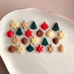 Молд силиконовый &quot;Зимний декор мини&quot; 										