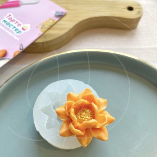 Молд силиконовый 3D "Лотос" 02448