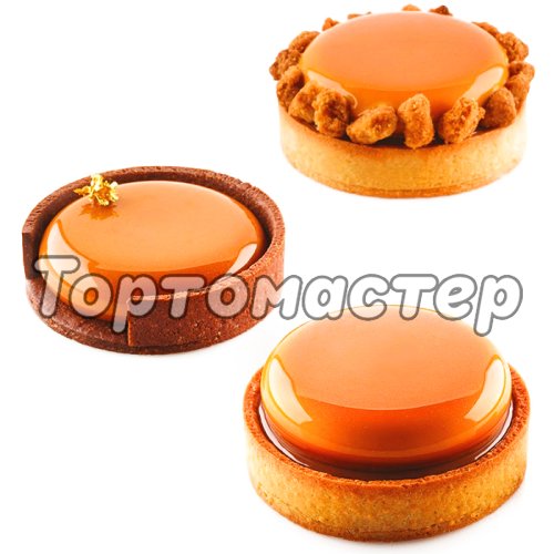 Форма силиконовая Silikomart "TARTE RING" 6 шт TARTE80